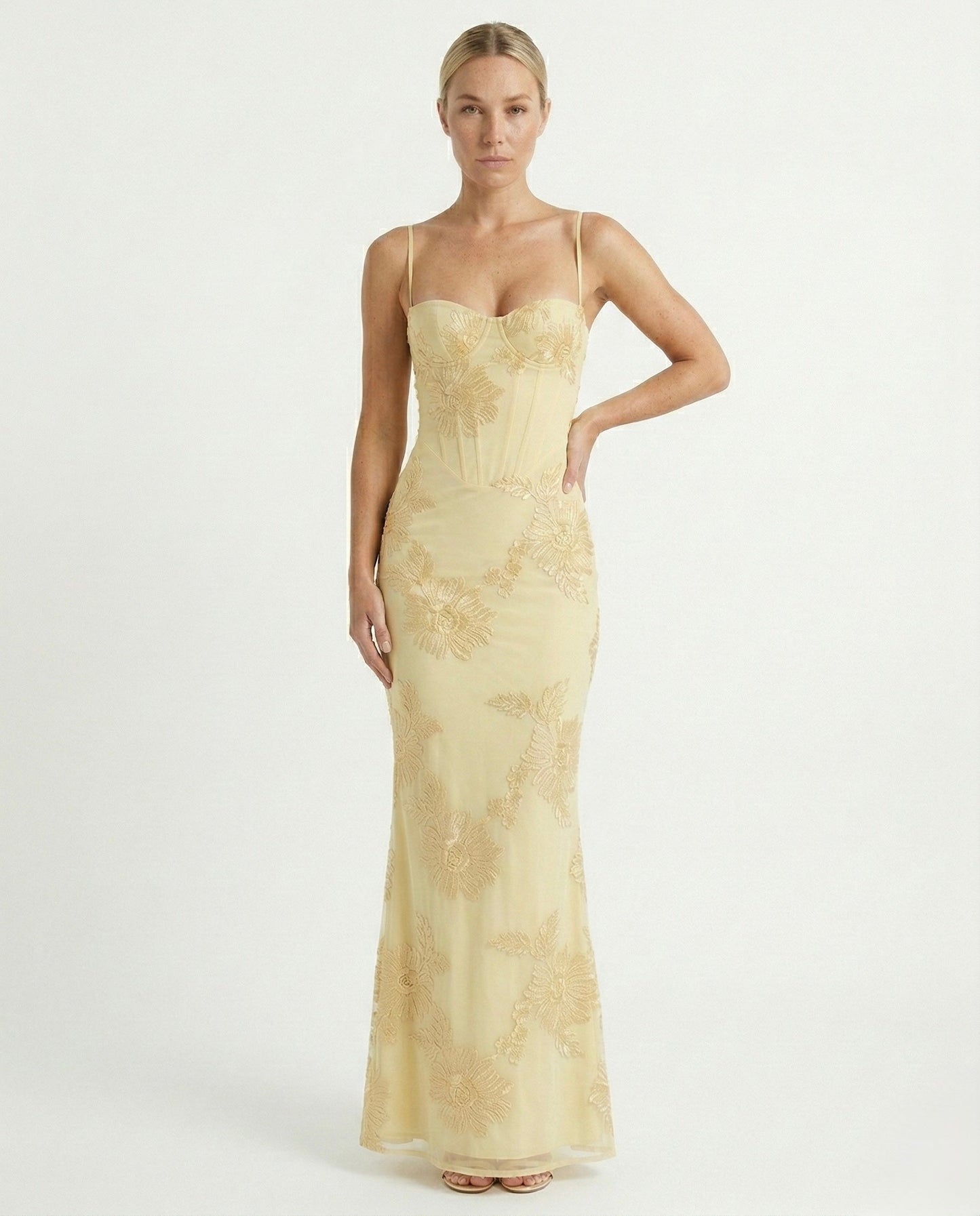 Lucero | Designer Sunflower Dress