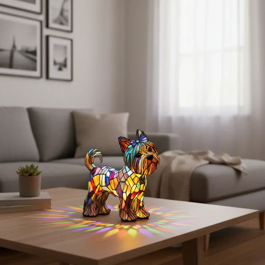 Bela - Lampe en vitrail