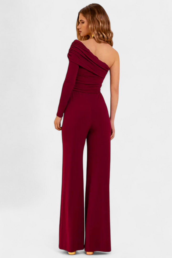 Noalla Stylish One Shoulder Jumpsuit