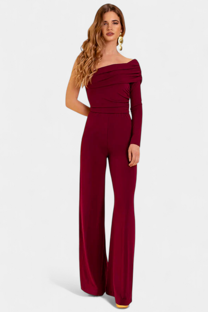 Noalla Stylish One Shoulder Jumpsuit