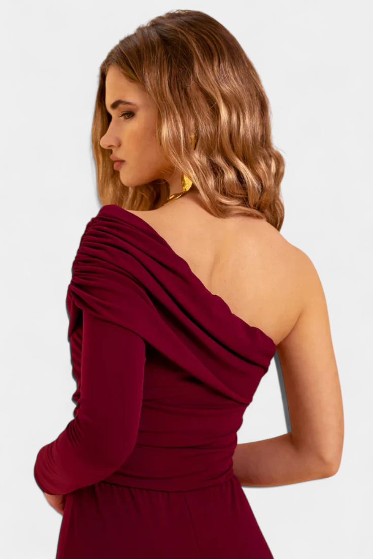Noalla Stylish One Shoulder Jumpsuit
