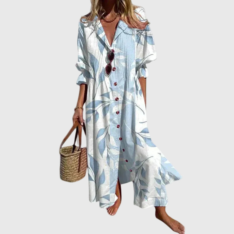 Zariah | Élégante robe longue de style bohème