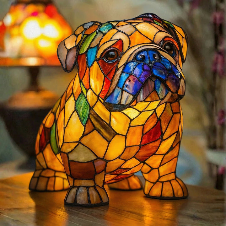 Bochechas - Lampe en vitrail