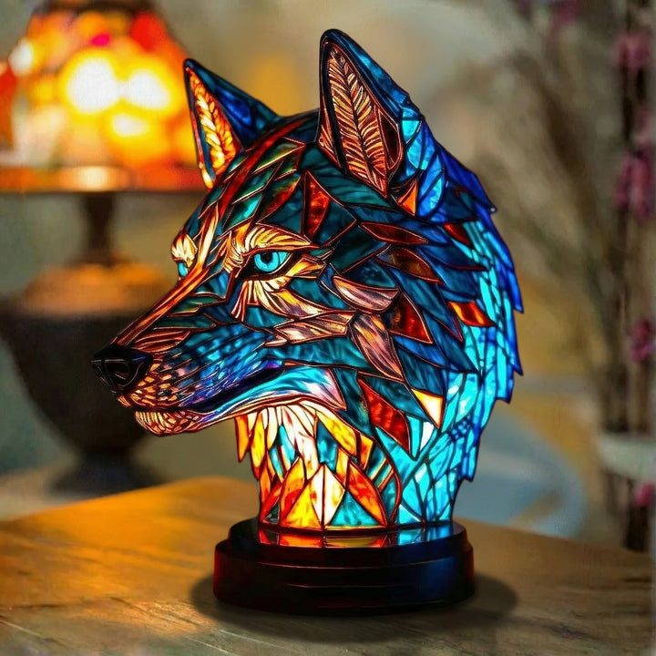 Lobo - Lampe Vitrail