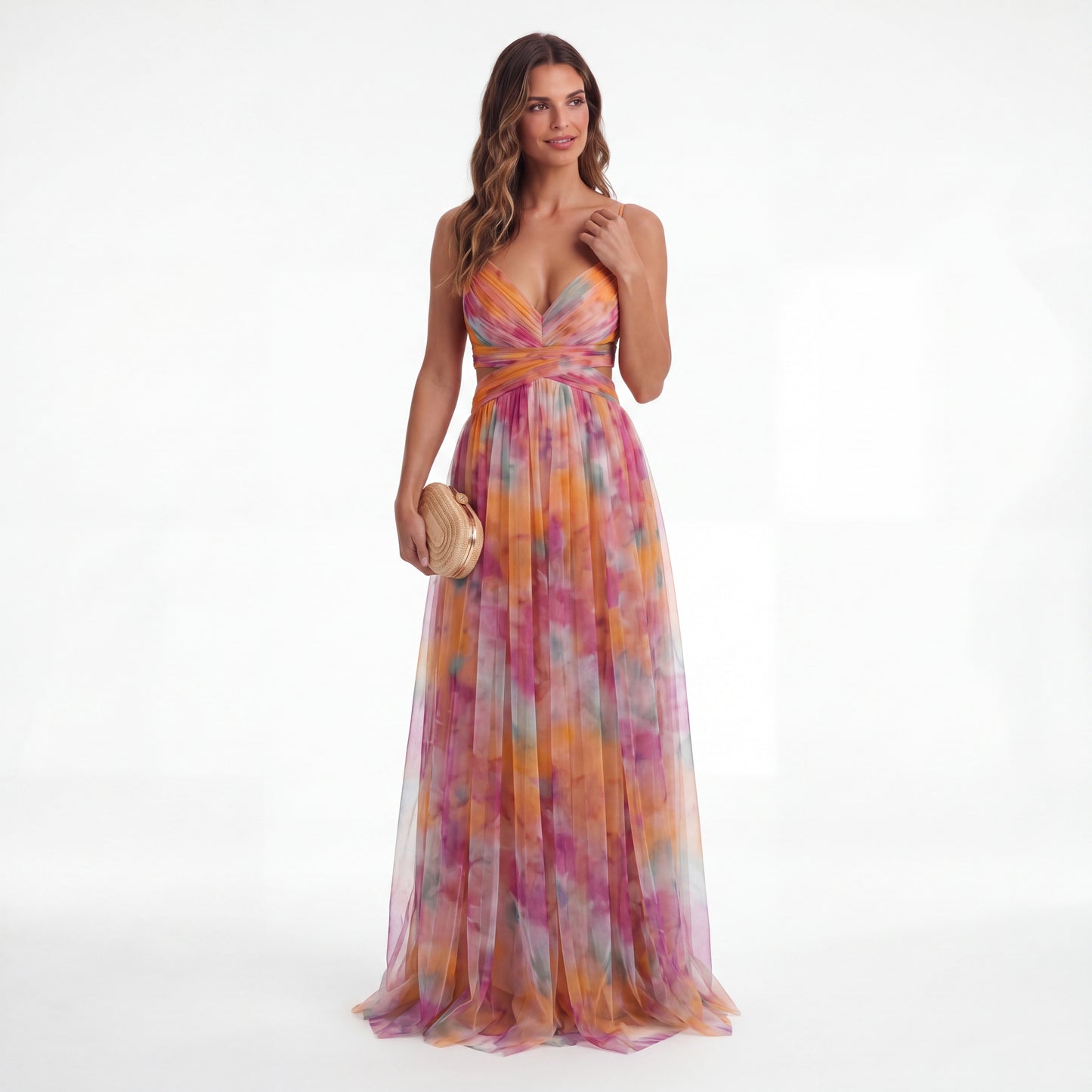 Laura™ | Robe longue Élégance florale