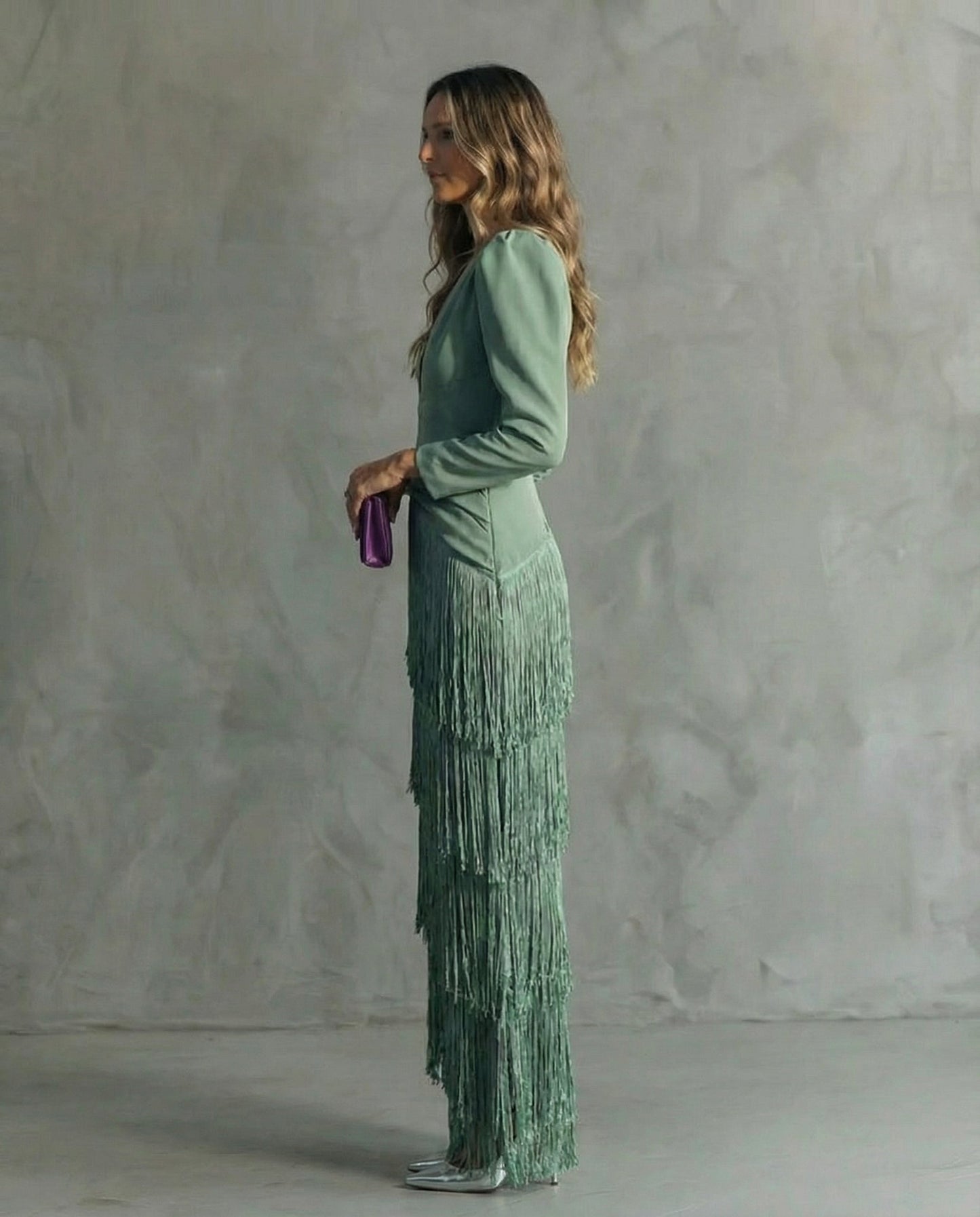 Clara™ | Robe midi élégante avec manches françaises