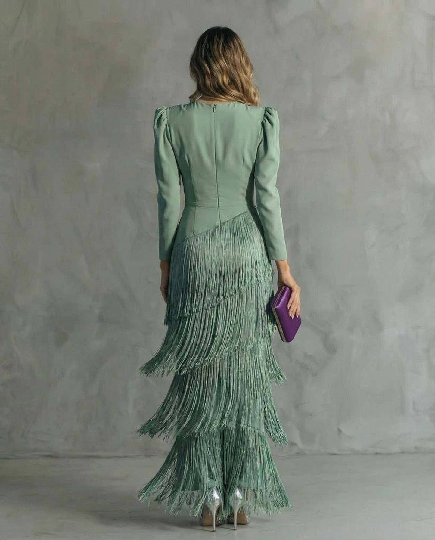 Clara™ | Robe midi élégante avec manches françaises