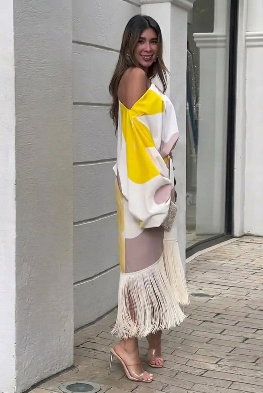 Daniella™ | Ensemble deux pièces à franges