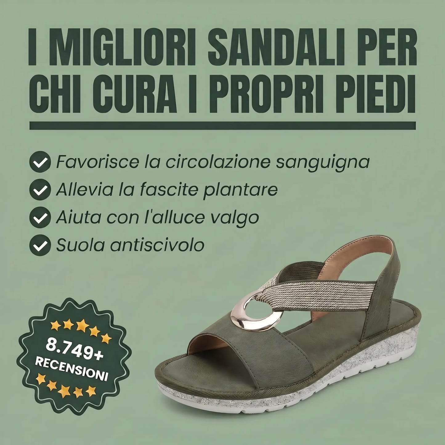 Sandales orthopédiques Luna Confort