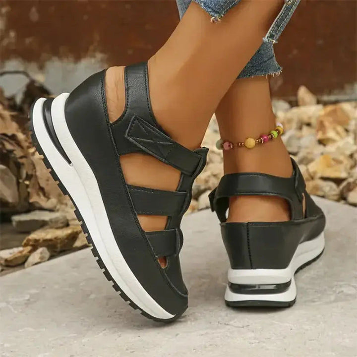 FASIRA™┃ Sandale de type sneaker avec amorti et soutien de la voûte plantaire