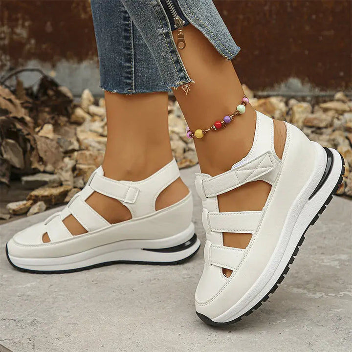 FASIRA™┃ Sandale de type sneaker avec amorti et soutien de la voûte plantaire
