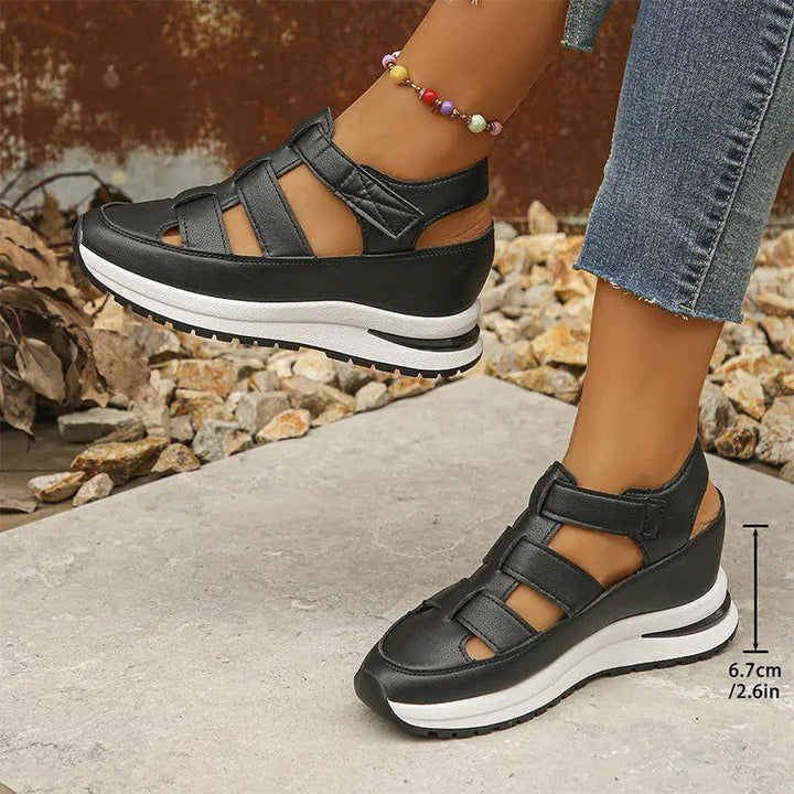 FASIRA™┃ Sandale de type sneaker avec amorti et soutien de la voûte plantaire