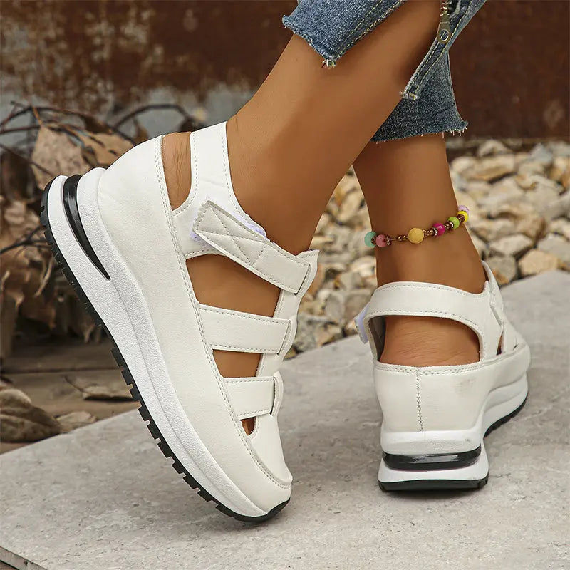 FASIRA™┃ Sandale de type sneaker avec amorti et soutien de la voûte plantaire