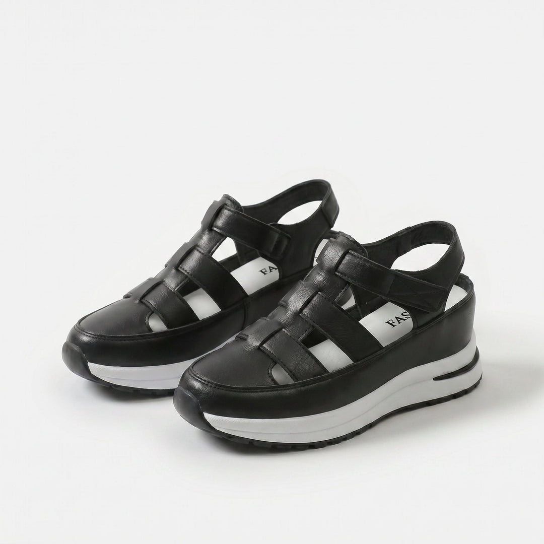FASIRA™┃ Sandale de type sneaker avec amorti et soutien de la voûte plantaire