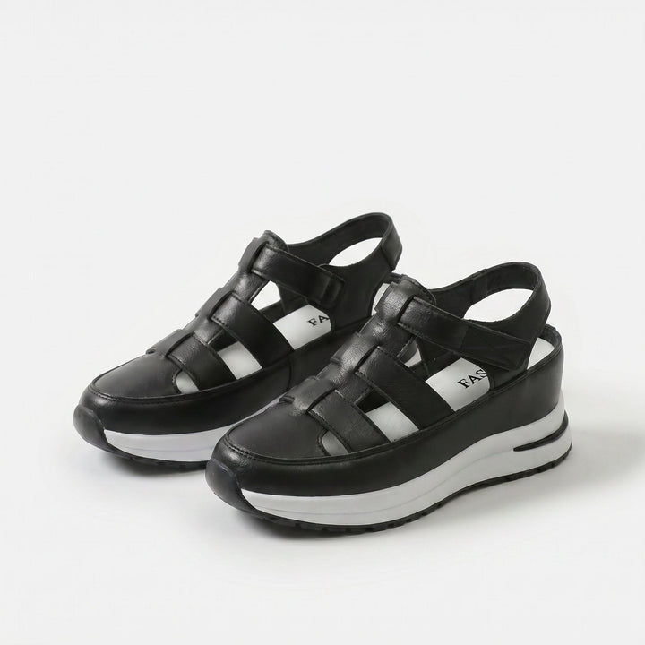 FASIRA™┃ Sandale de type sneaker avec amorti et soutien de la voûte plantaire