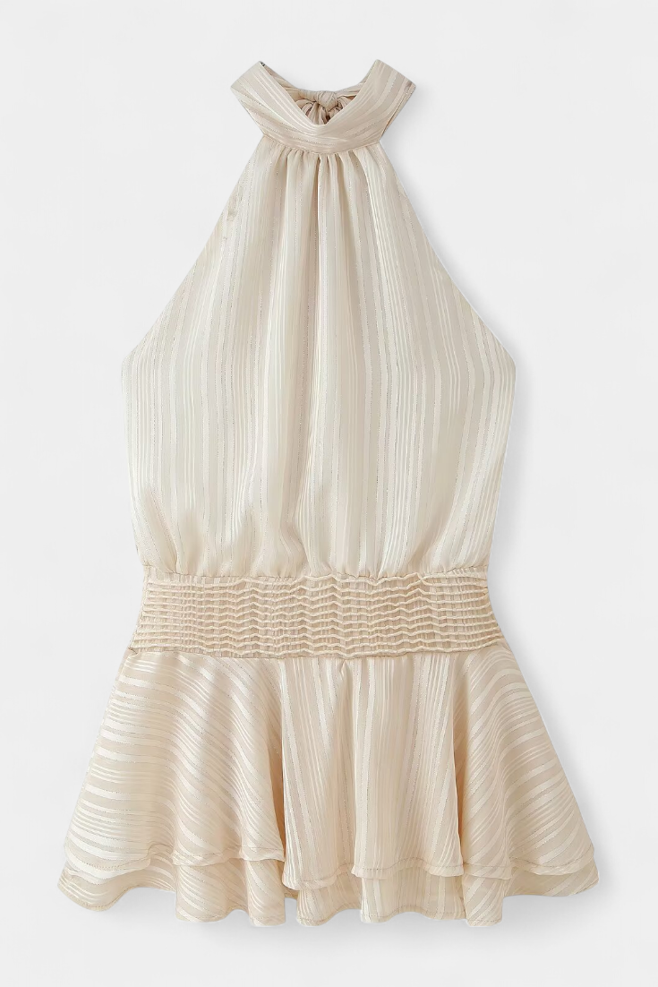 Azucena - Mini robe ouverte dans le dos