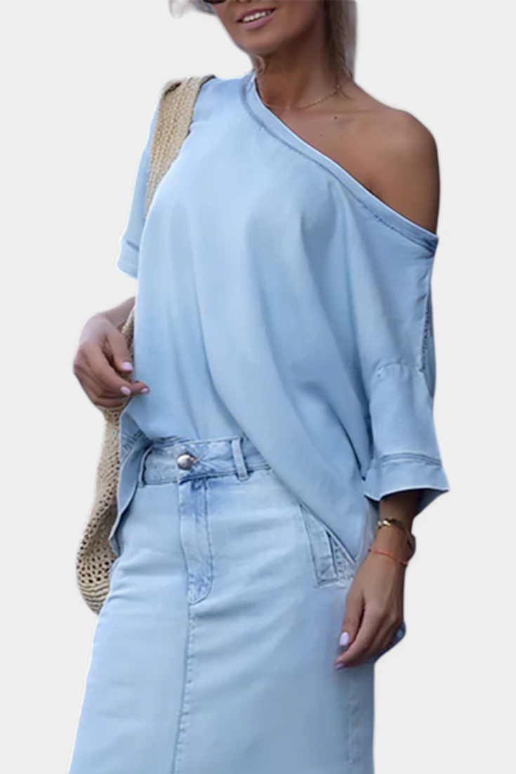 Apolonia Ensemble asymétrique avec ouverture élégante