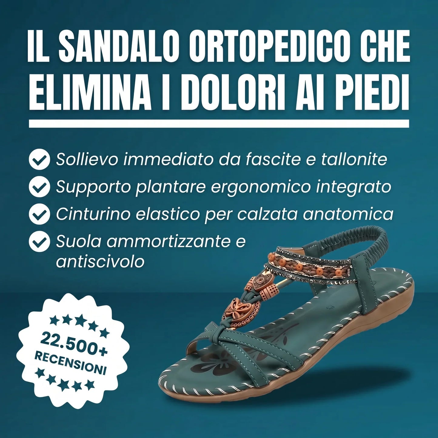 Sandales orthopédiques confortables « Nada »