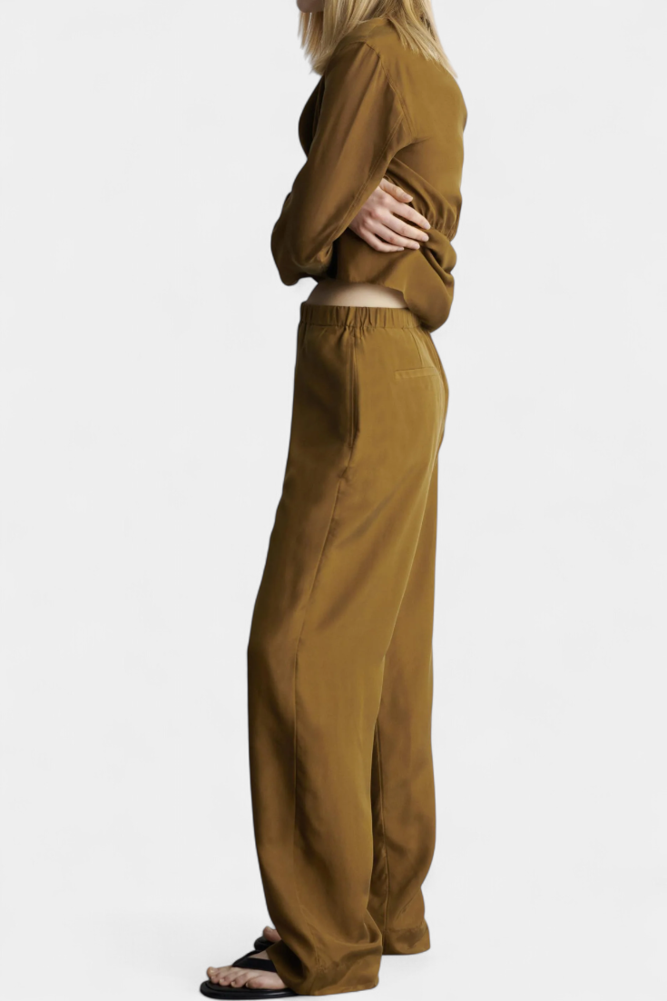 Sue Blazer avec dos et pantalon avec cordons de serrage