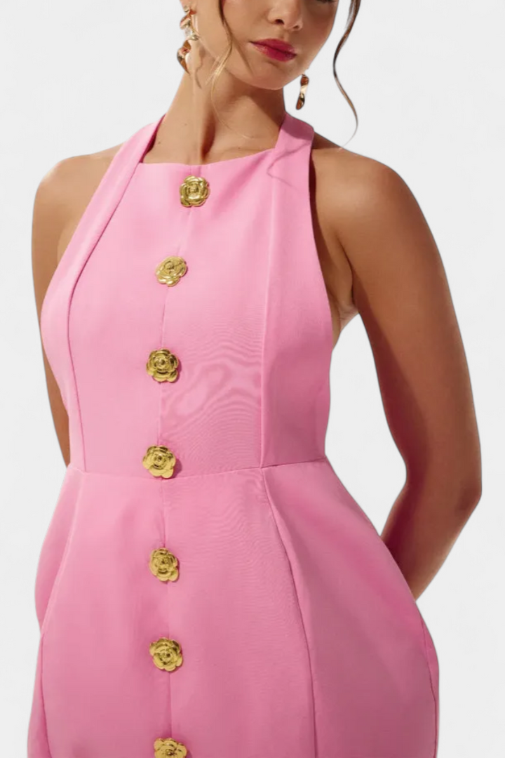 Yvonne : Mini robe dos nu
