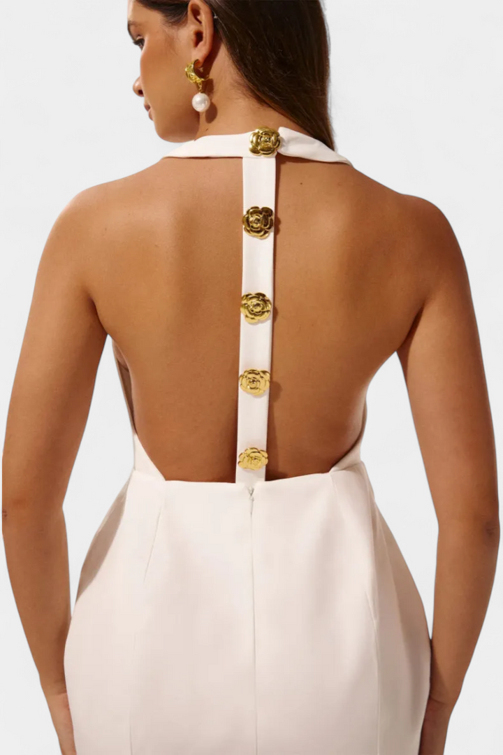 Yvonne : Mini robe dos nu