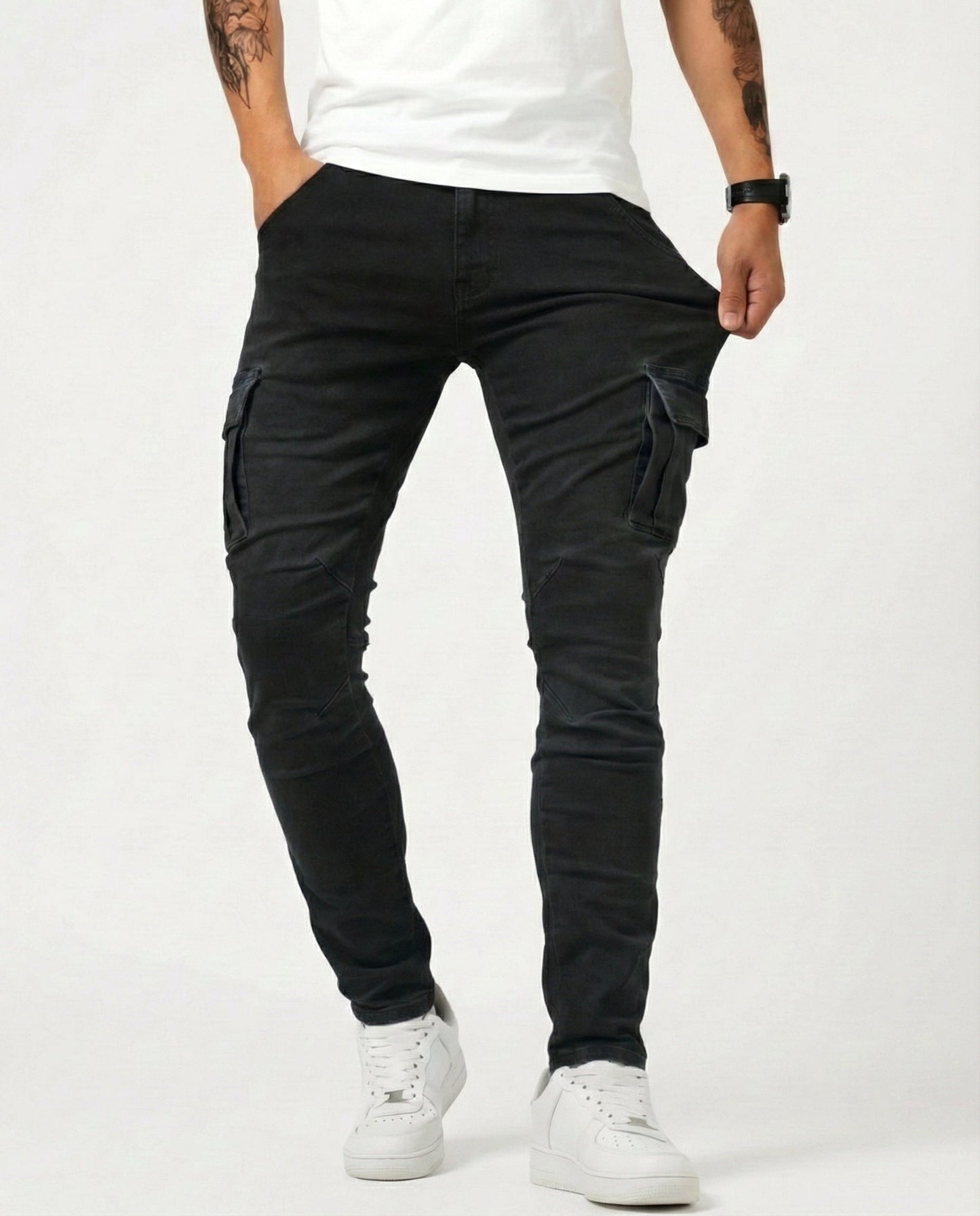 Fernandez™ Pantalon cargo stretch