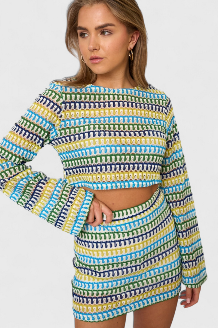 Ensemble Boho en crochet léger Islene