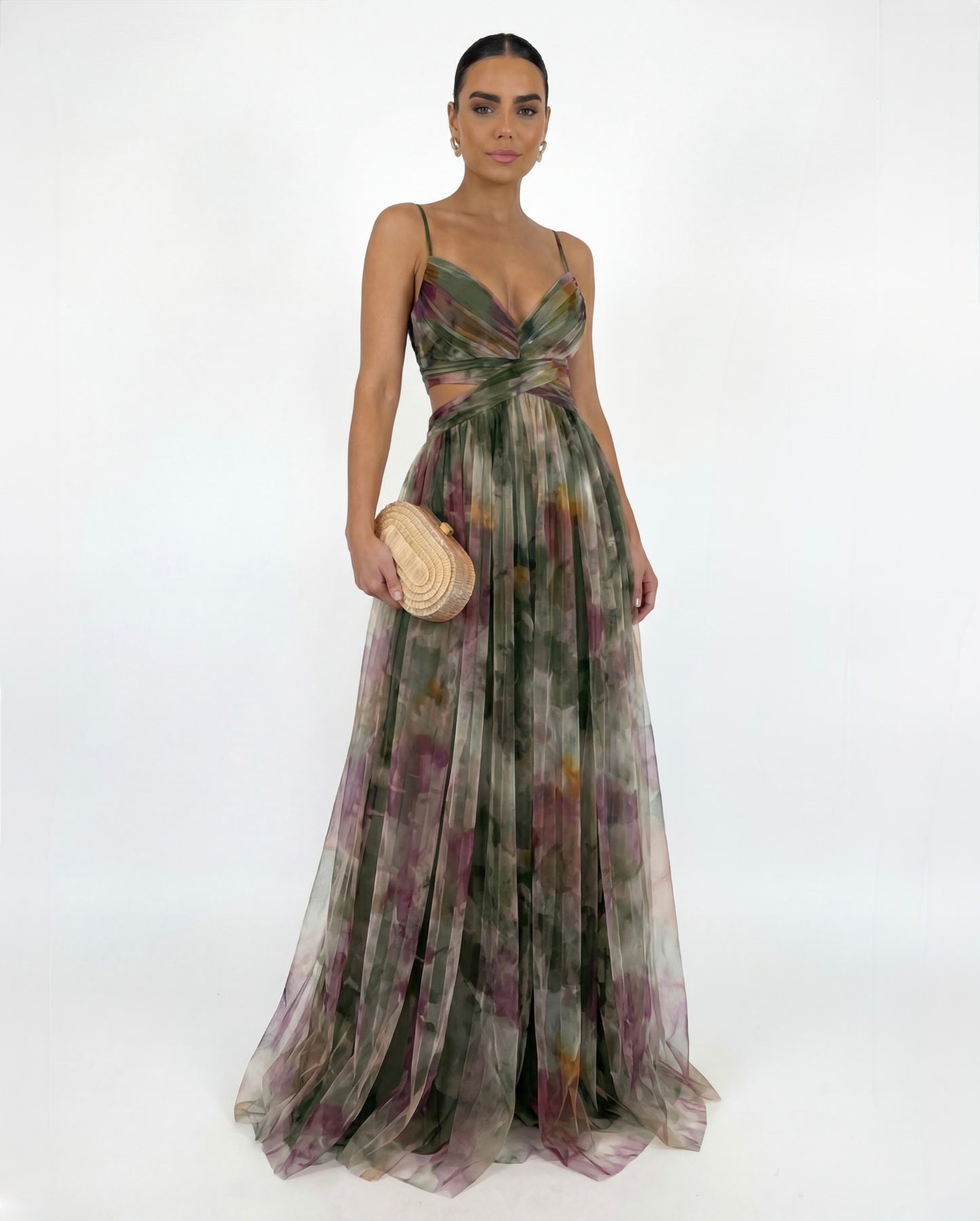 Laura™ | Robe longue Élégance florale