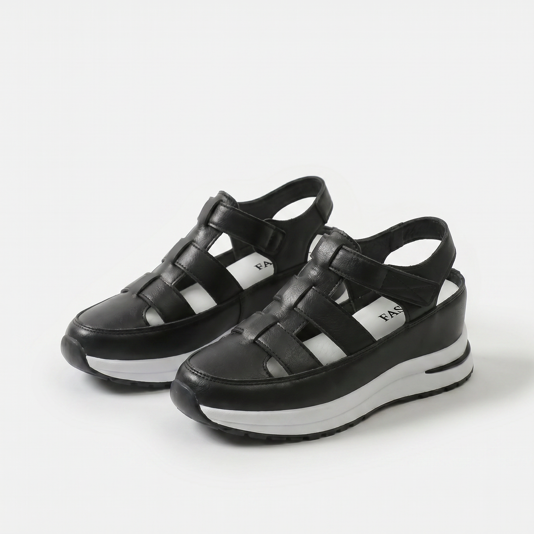 FASIRA™┃ Sandale de type sneaker avec amorti et soutien de la voûte plantaire