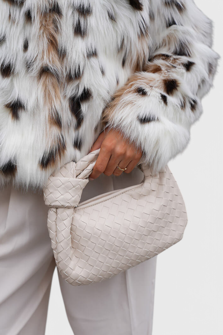 Mini-sac tissé Sage Satchel
