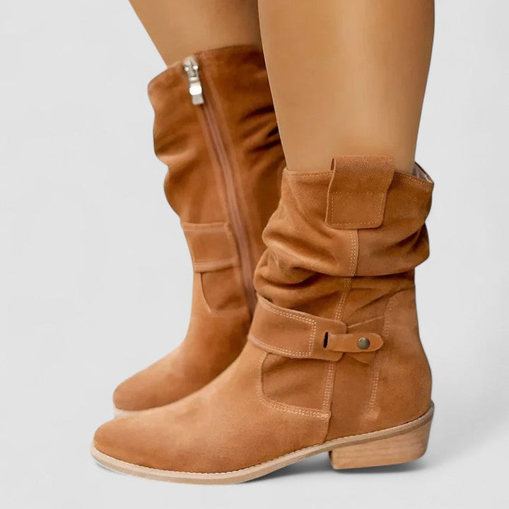 Elyse | Bottes western à tige souple