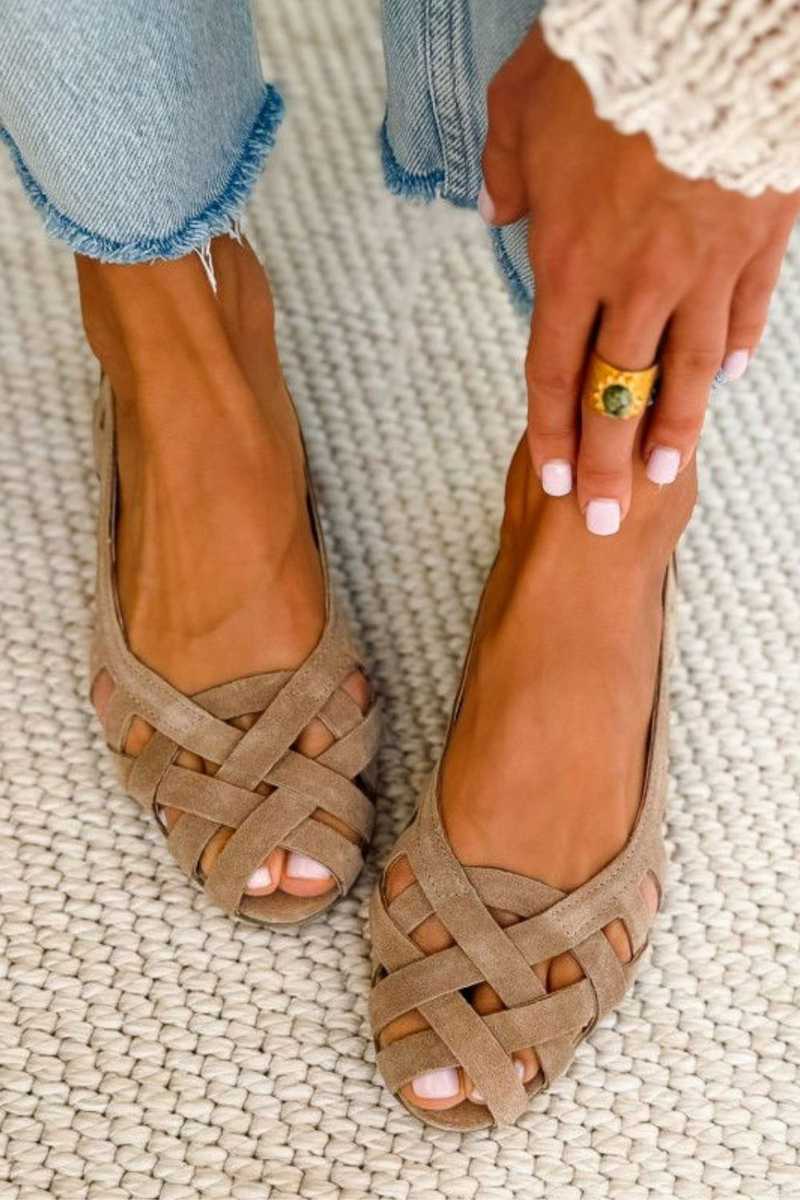Caterina | Sandalias trenzadas ortópédicas