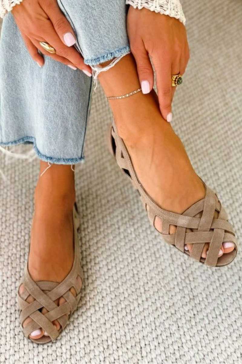 Caterina | Sandalias trenzadas ortópédicas