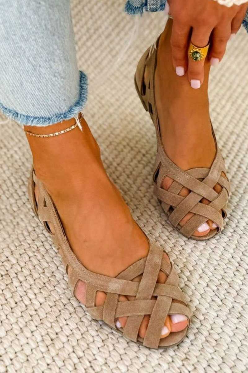 Caterina | Sandalias trenzadas ortópédicas