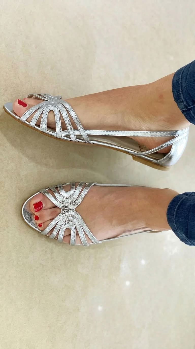 Eleonora | Sandales dorées