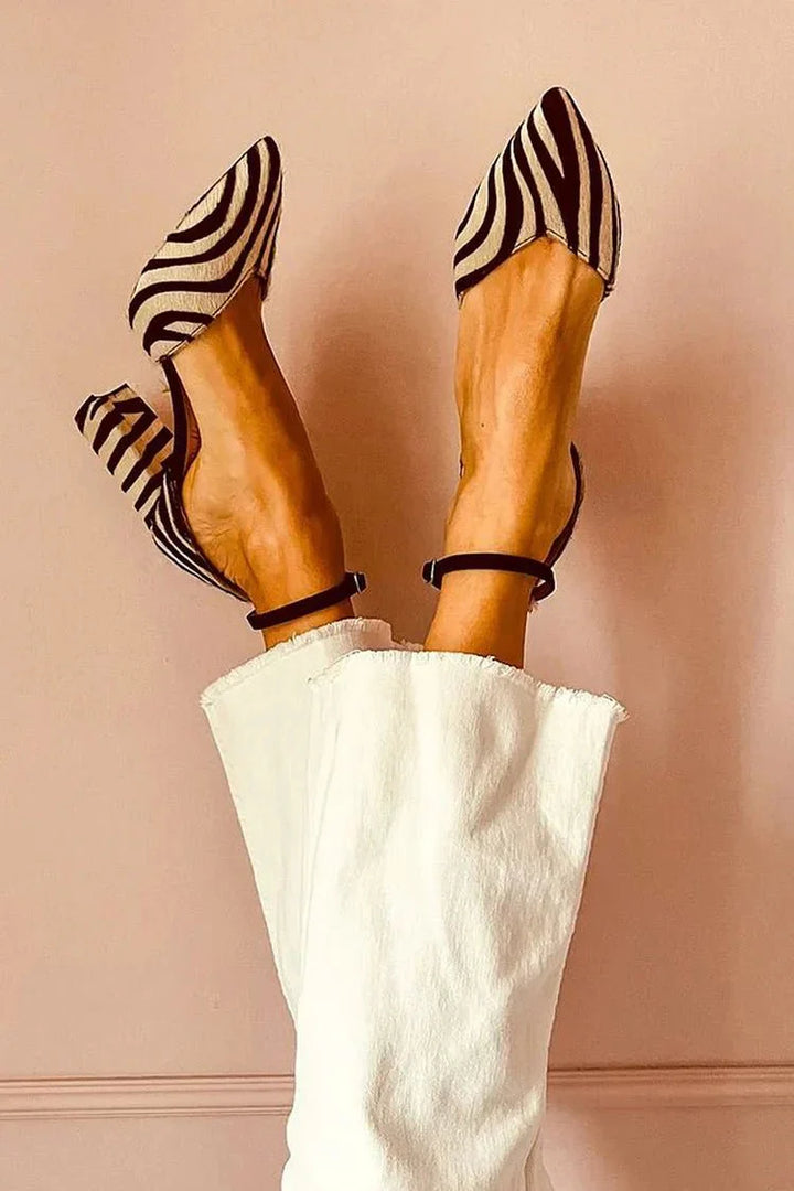 RAQUEL | ESCARPINS À MOTIFS ANIMAUX