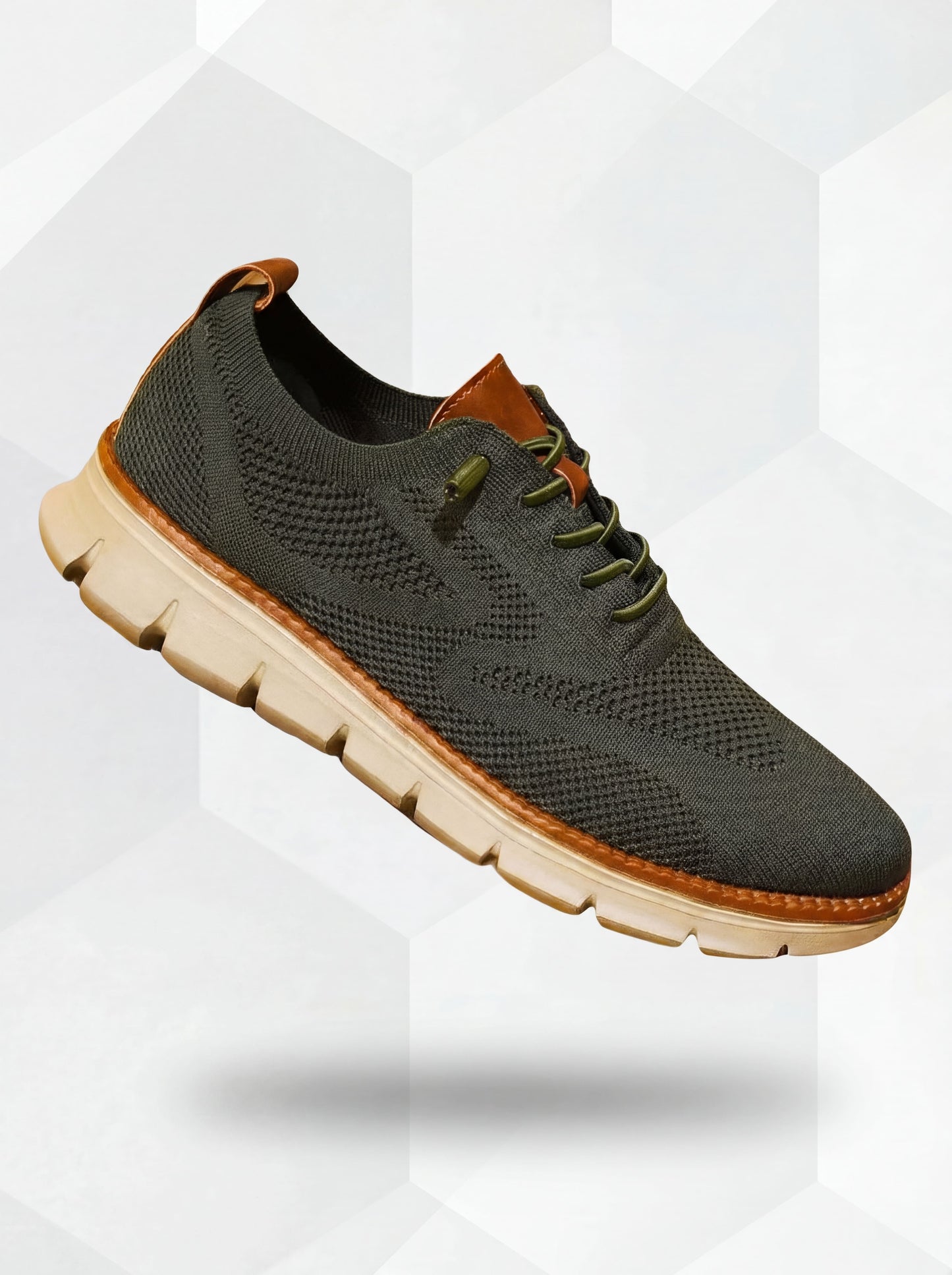 Chaussures respirantes ultra-confortables : Vertes