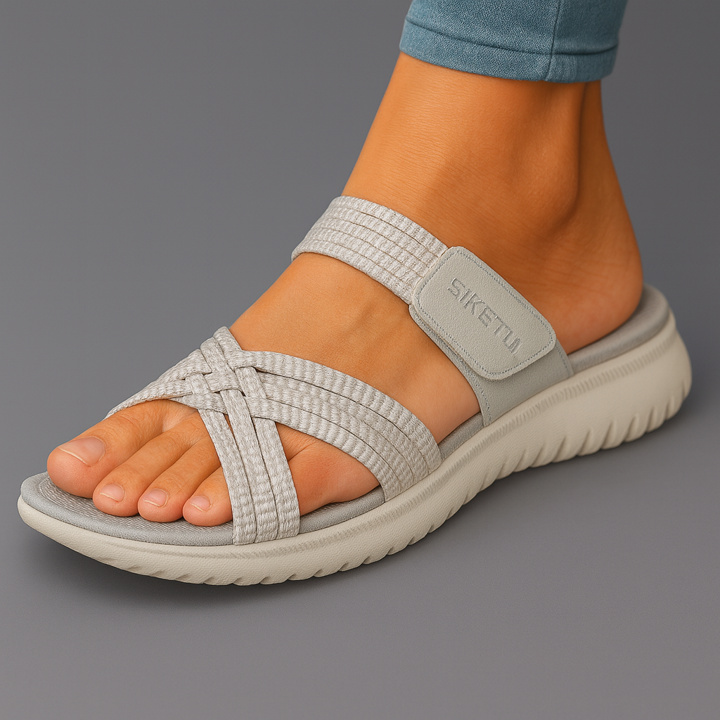 Sandales orthopédiques Lina, confortables et à enfiler